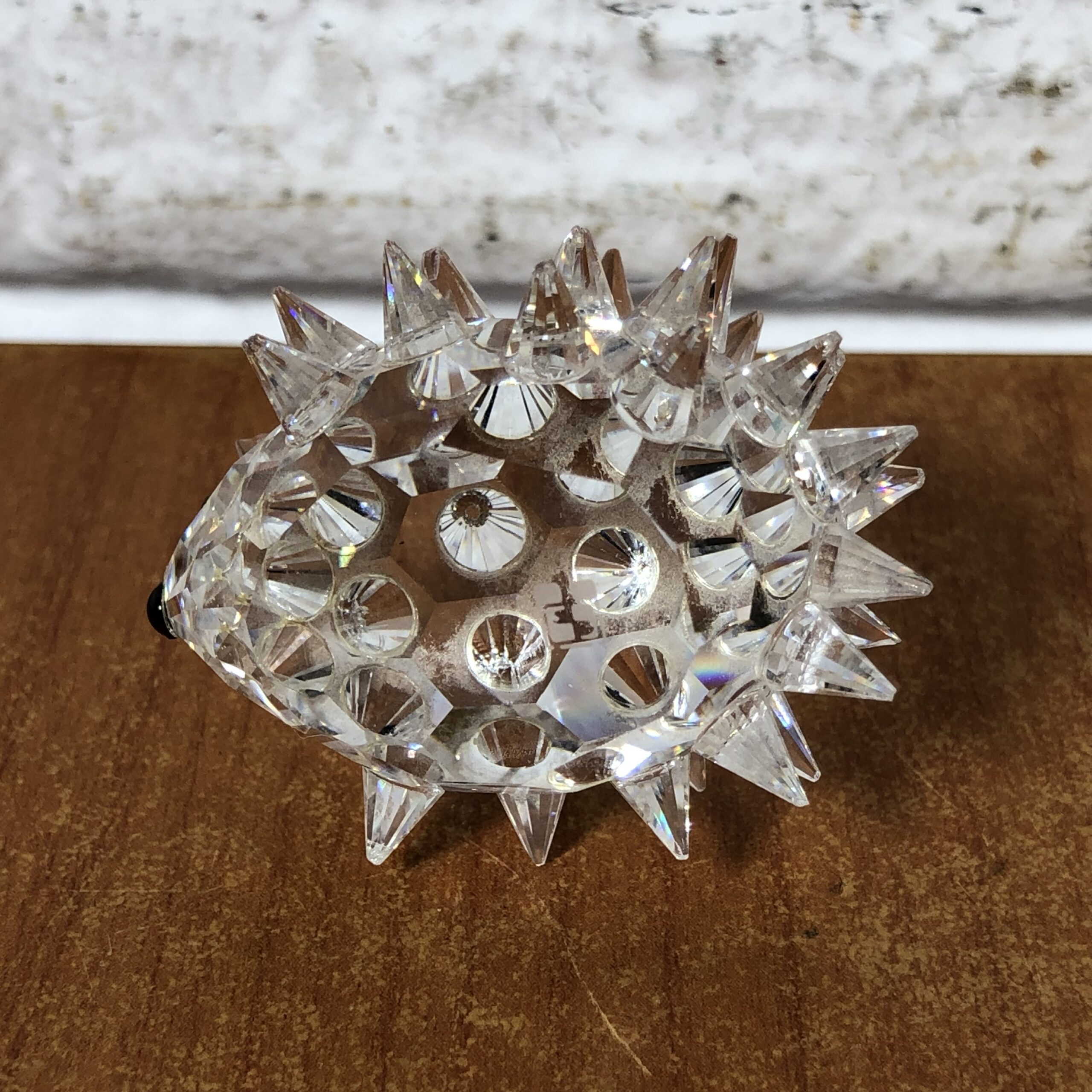 Swarovski Crystal Hedgehog Miniature Figurine (In The Summer Meadow Collection) - Image 5