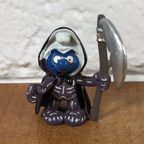 2005 Peyo Grim Reaper Smurf Figurine