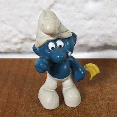 Peyo Crying Smurf Figurine (Made in West Germany)