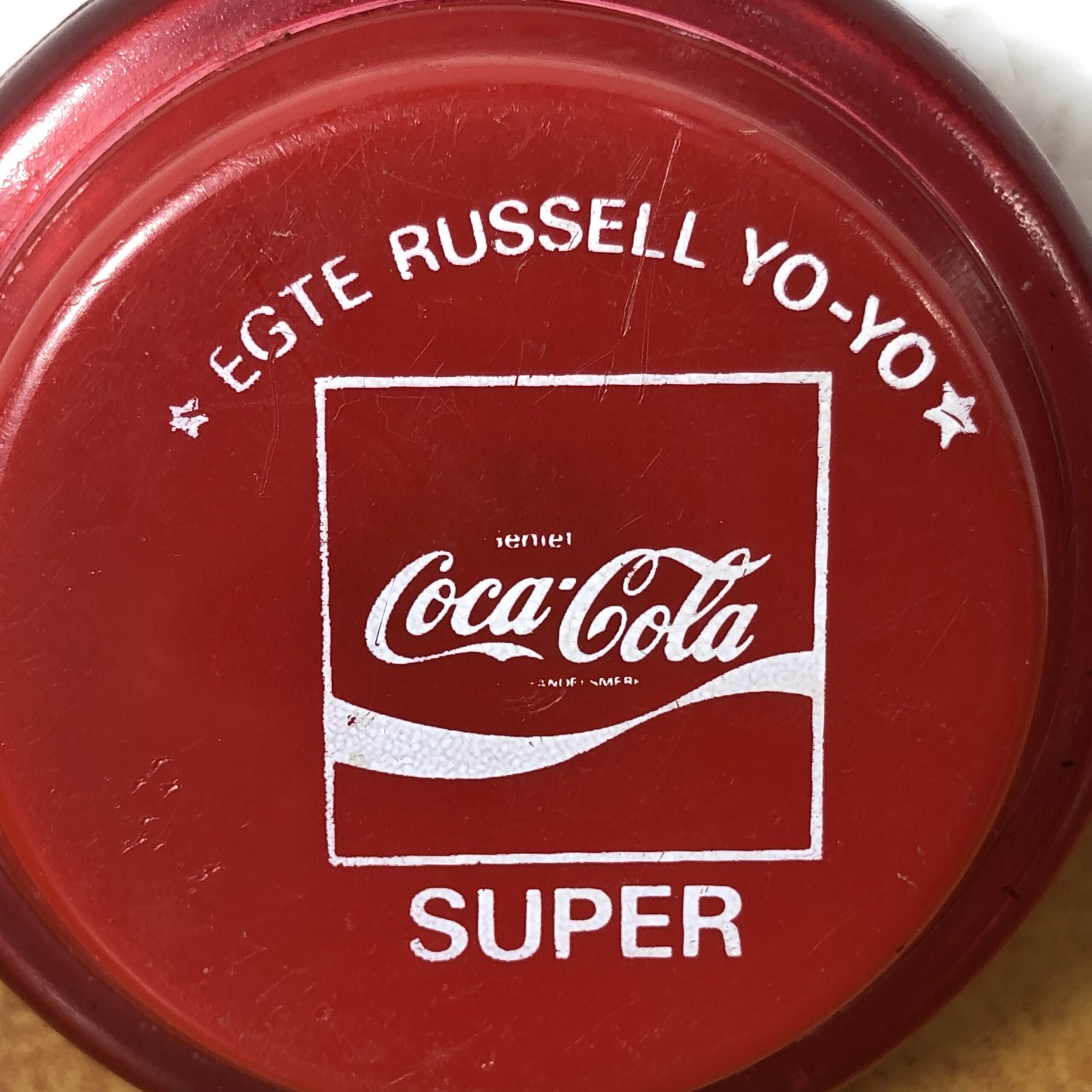 Vintage Genuine Russell Coca Cola Super Yo-Yo - Image 3