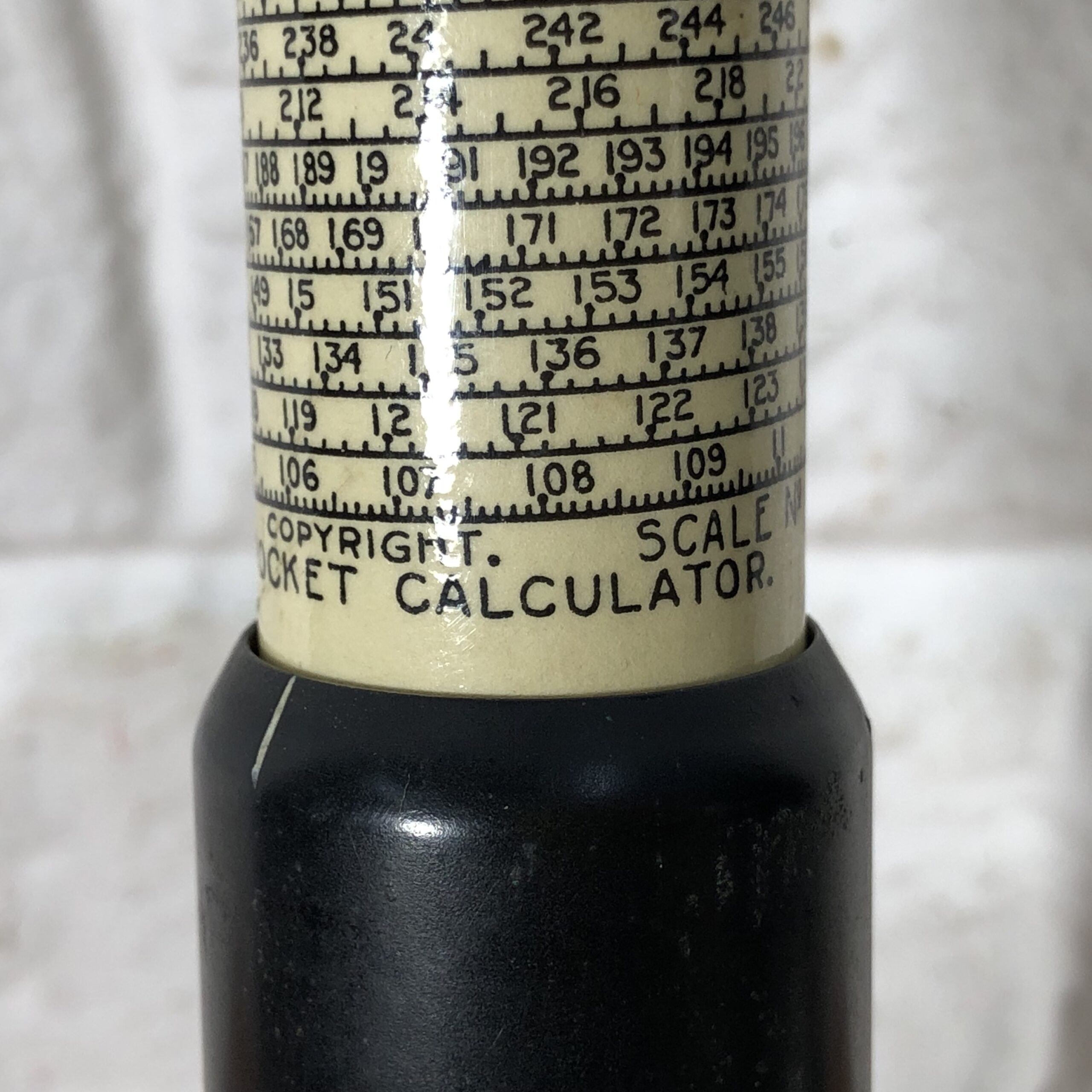 RARE Vintage Otis King Calculator in Leather Case (Made in England) - Image 9