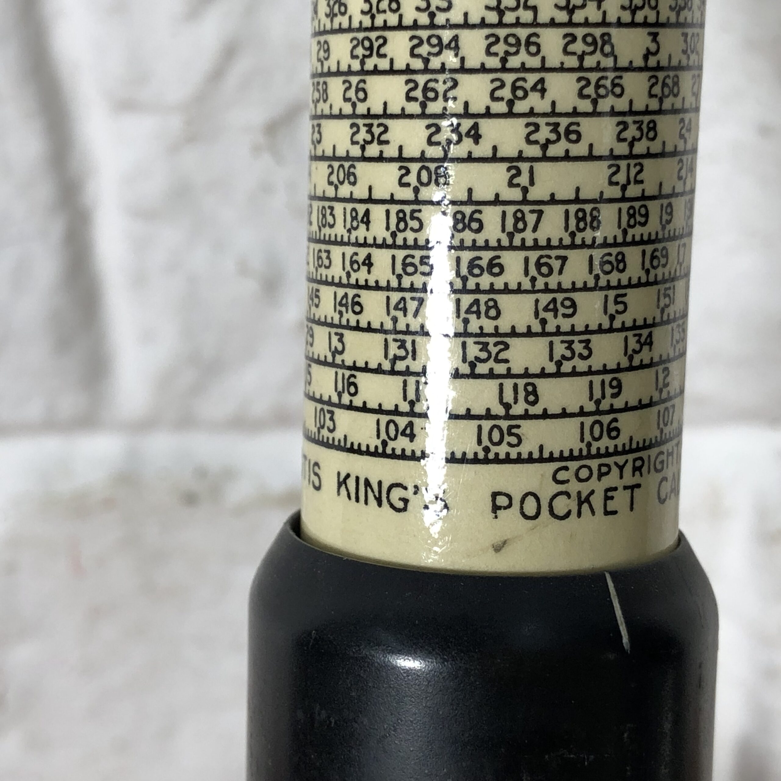 RARE Vintage Otis King Calculator in Leather Case (Made in England) - Image 8