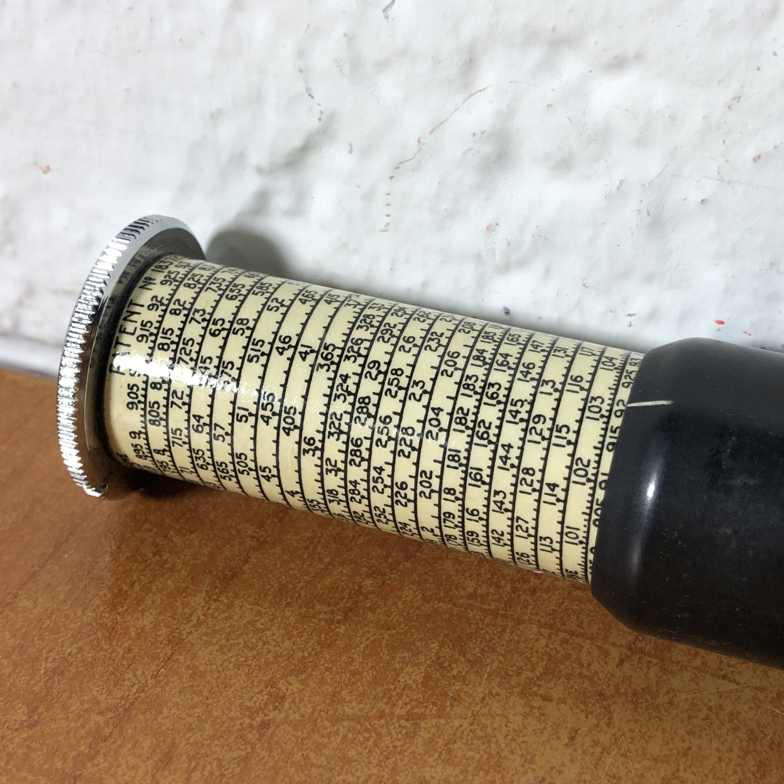 RARE Vintage Otis King Calculator in Leather Case (Made in England) - Image 3