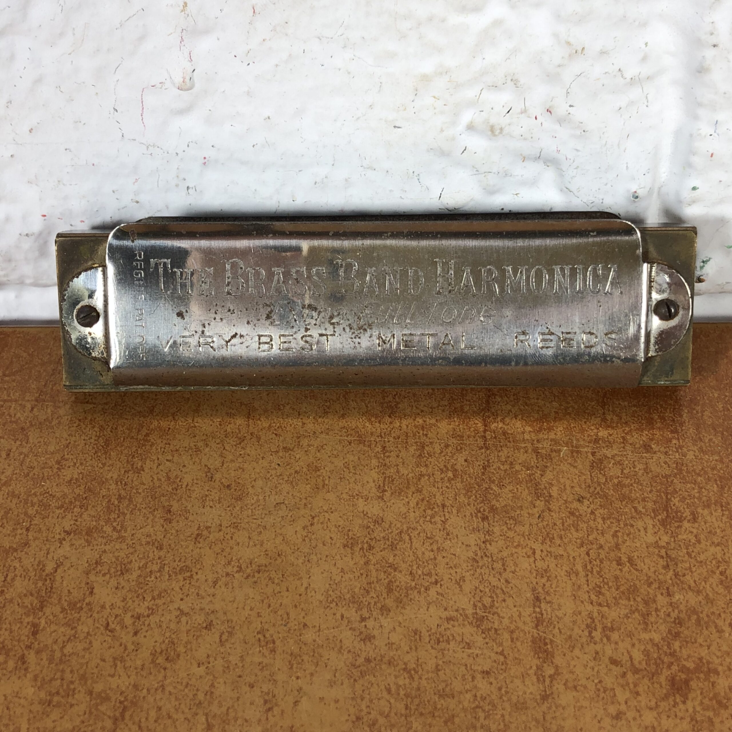 Vintage 'The Brass Band' Harmonicas (Made in Germany) - Image 7