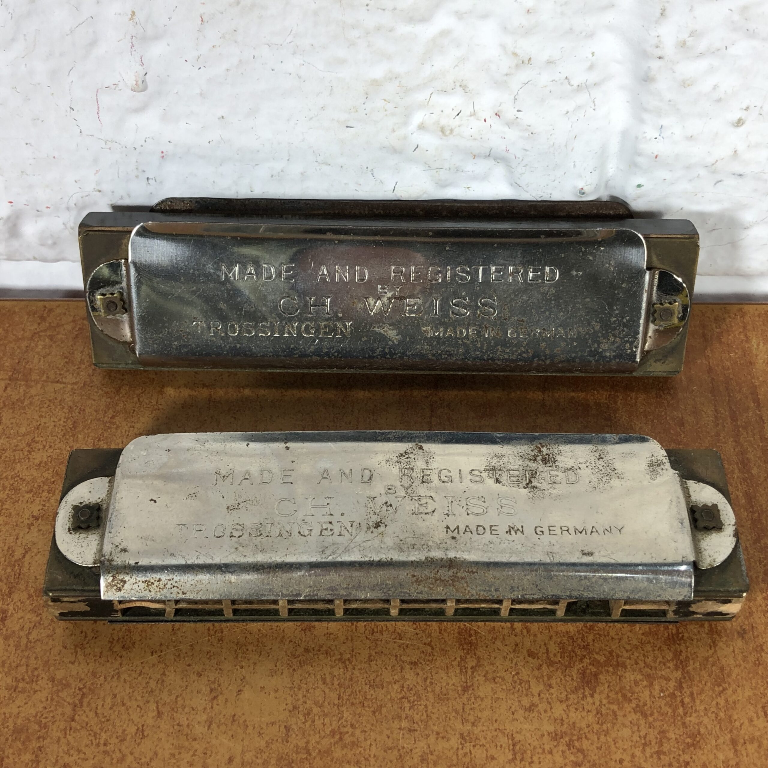 Vintage 'The Brass Band' Harmonicas (Made in Germany) - Image 6