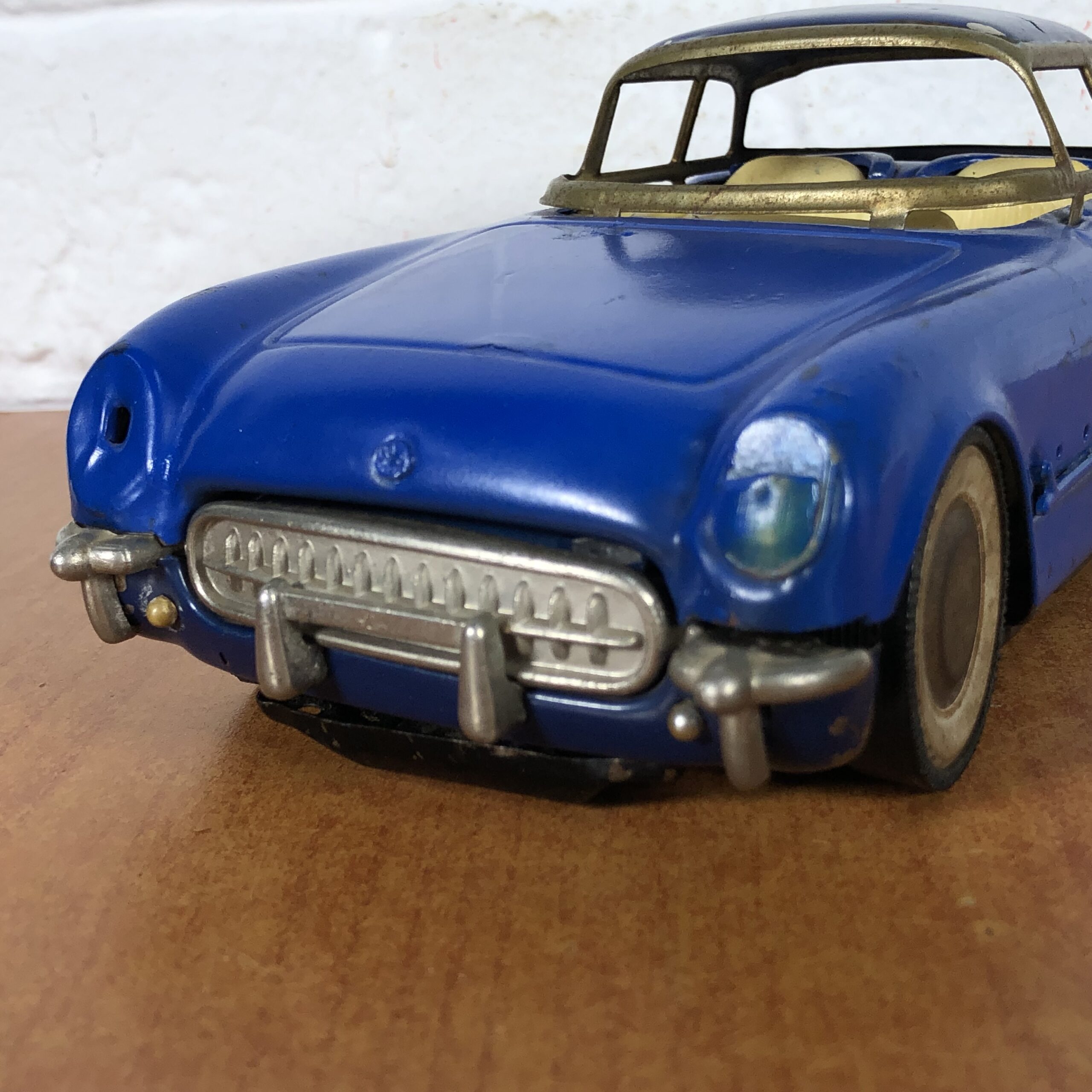 Vintage Chevrolet Corvette Tin Toy - Image 3