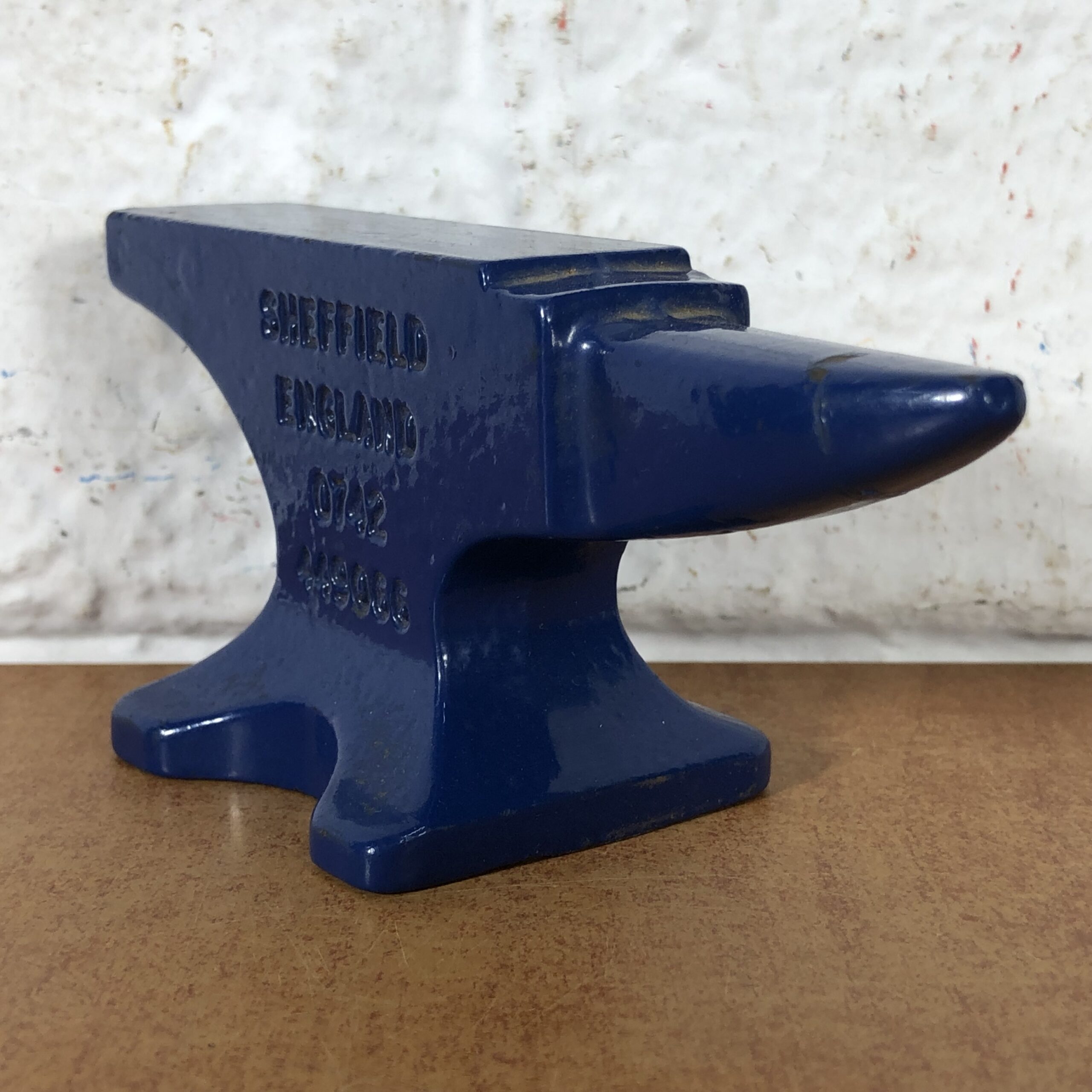 Miniature Vintage Record Anvil (Sheffield, England) - Image 7