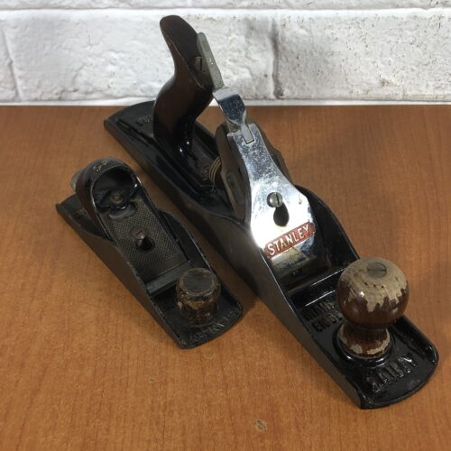 Vintage Stanley Block Plane & Stanley No.5 Plane (Made in England)