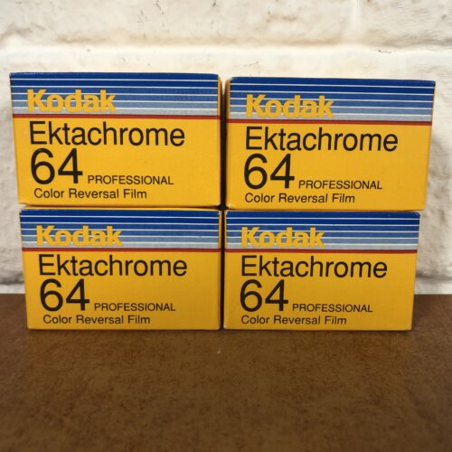 4 Boxes of Vintage Kodak Color Reversal Film