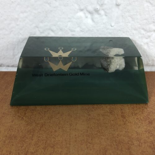 West Driefontein Gold Mine Paperweight