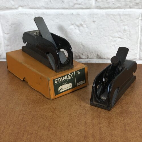Vintage Stanley No.75 Bullnose Rabbet Planes (Made in England)