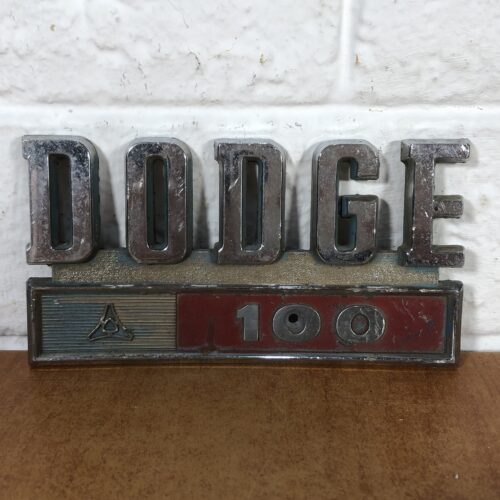Vintage 1970s Dodge 100 Truck Emblem