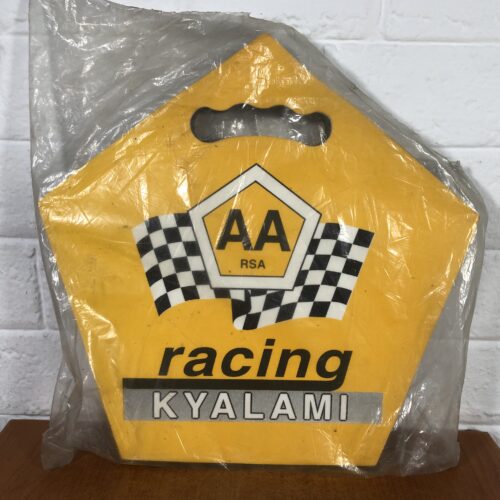 Vintage AA RSA Racing Kyalami Seat Cushion