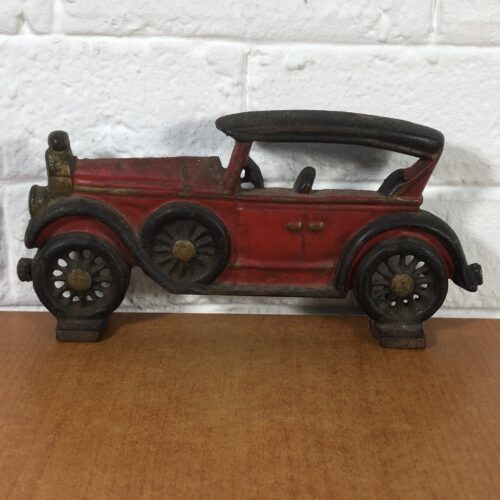 Vintage Ford Model T Cast Iron Door Stopper