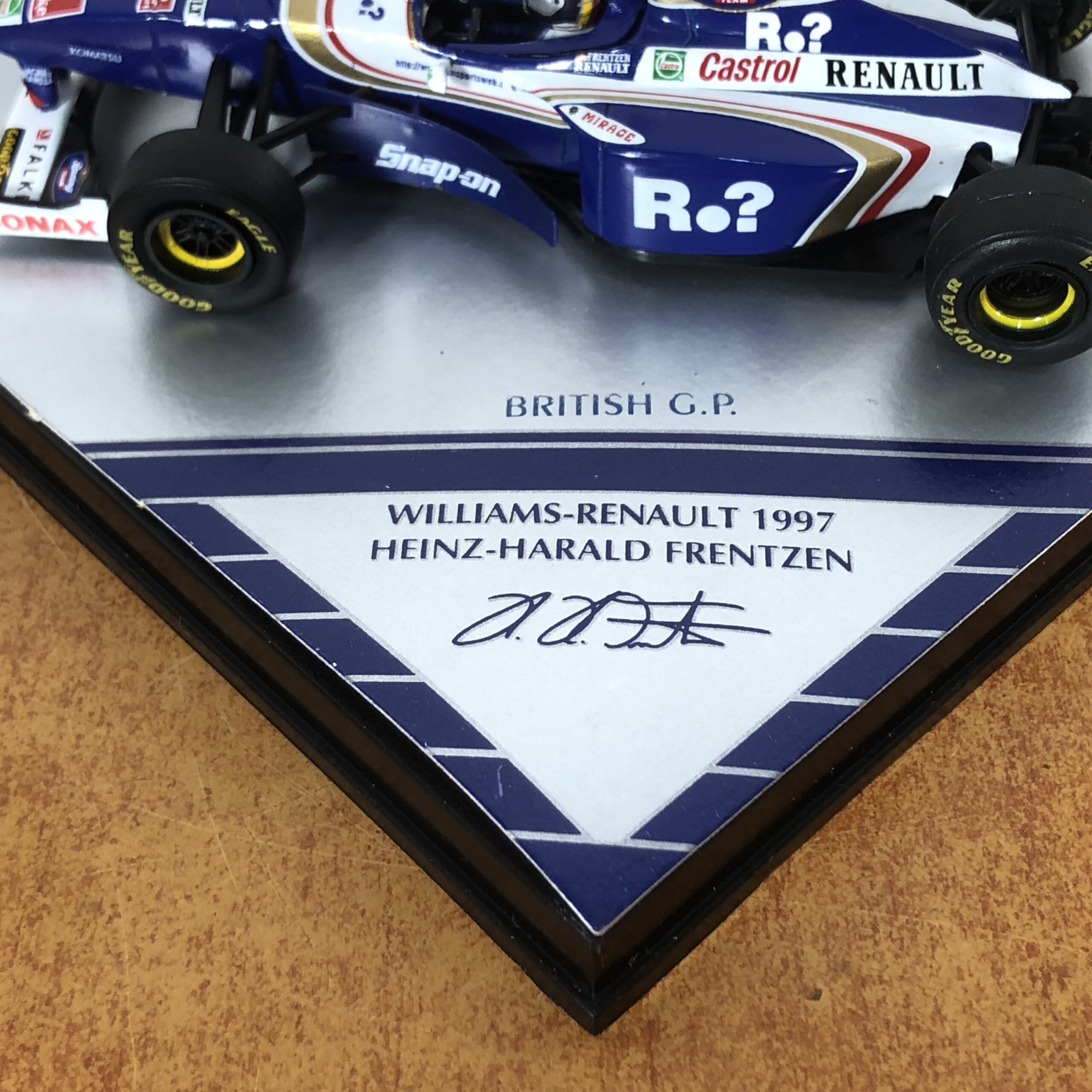 1997 Williams-Renault Heinz-Harald Frentzen F1 Model Car (1:43) - Image 7