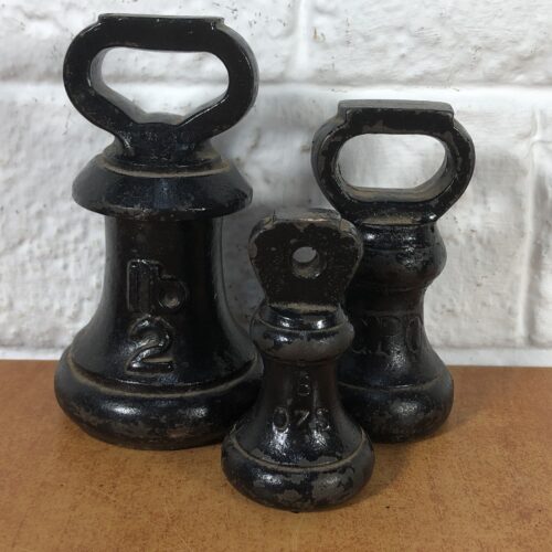 Set of Vintage Weights