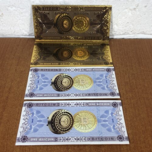 Bitcoin Collector's Edition Banknotes