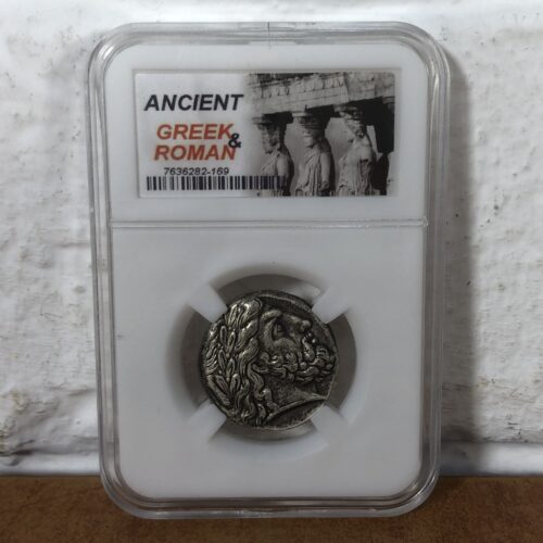 Ancient Greek & Roman Mythology Zeus Coin
