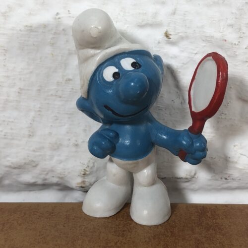 Peyo Vanity Smurf Figurine (Made in West Germany)