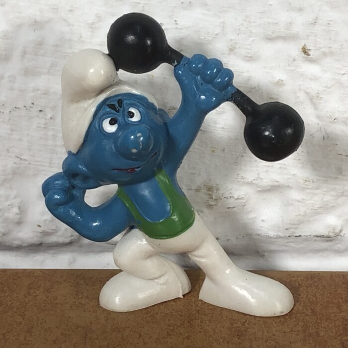 Peyo Hefty Smurf Figurine (Made in West Germany)