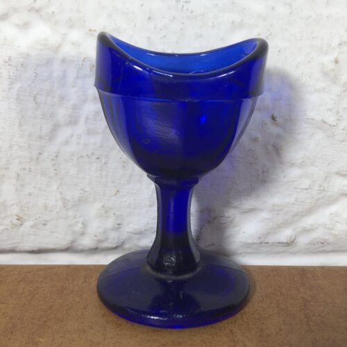 Vintage Cobalt Blue Glass Eye Bath