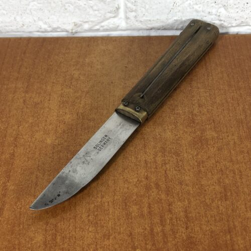Vintage Soligen Germany Slide-Locking Knife