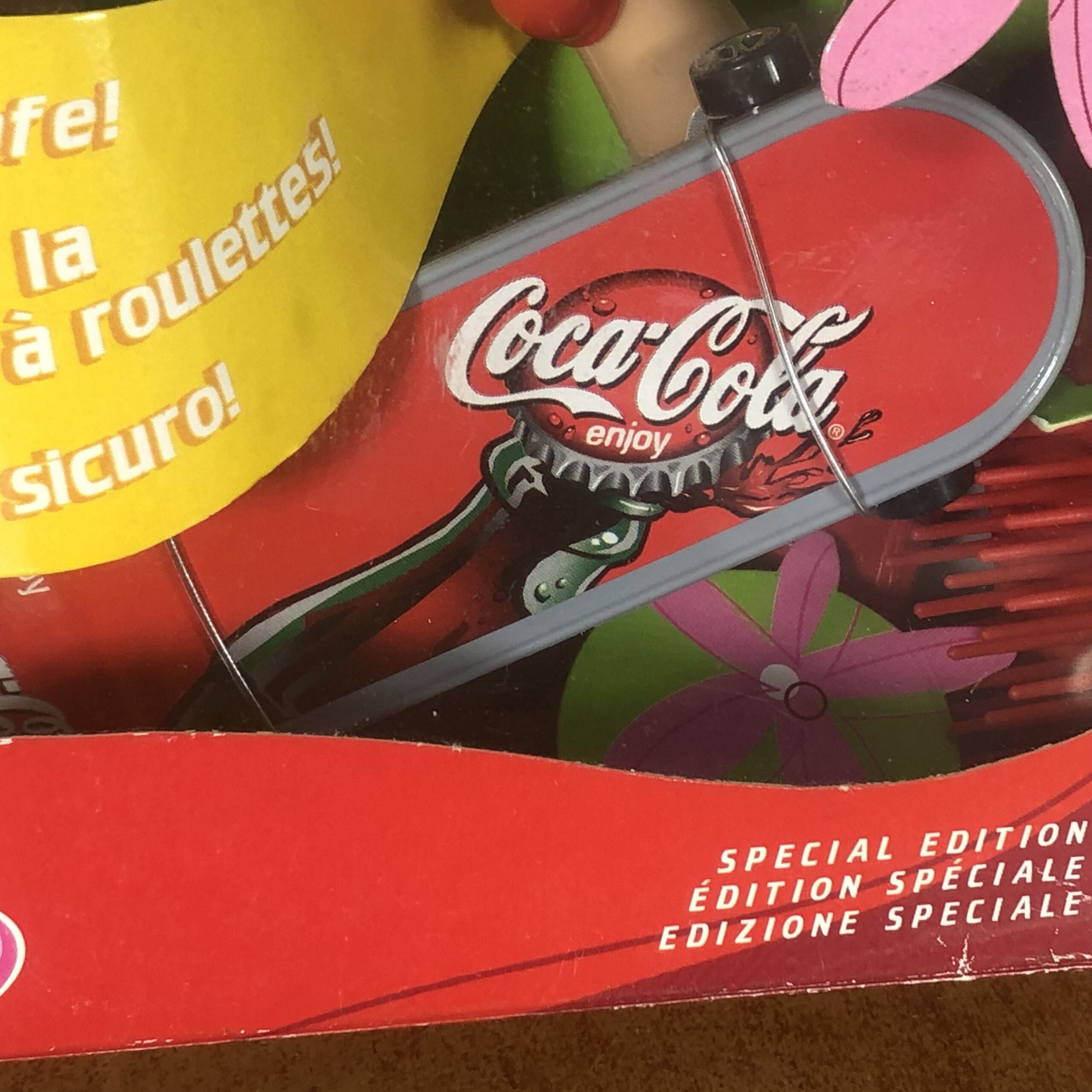 2001 Coca Cola Special Edition Skateboard Barbie Doll in Original Packaging (Made in Indonesia) - Image 8