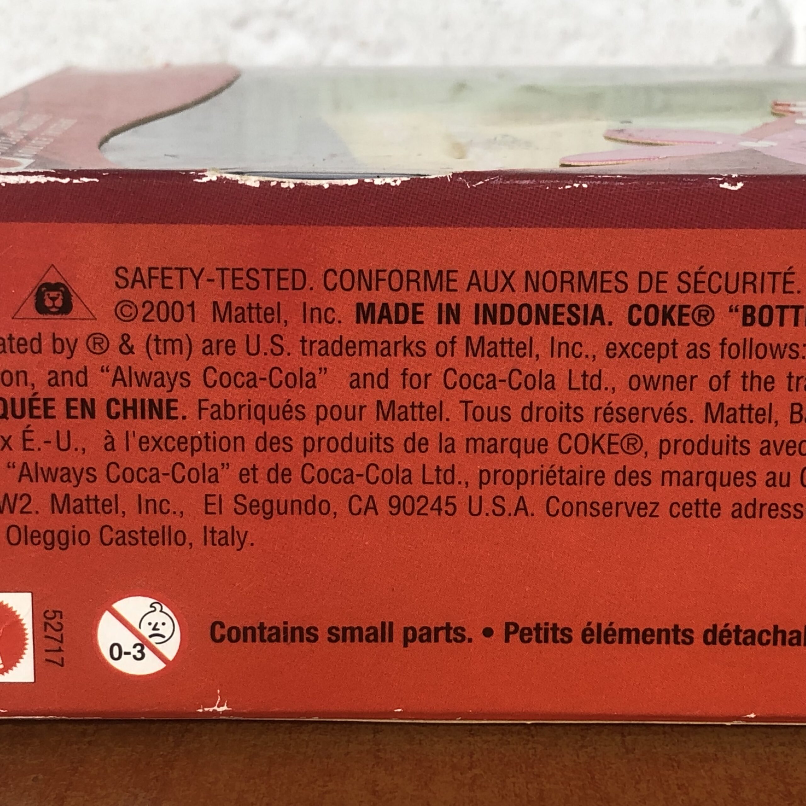 2001 Coca Cola Special Edition Skateboard Barbie Doll in Original Packaging (Made in Indonesia) - Image 11