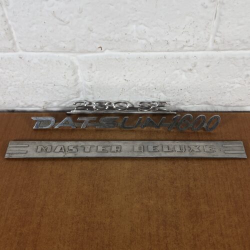 Vintage Car Badges