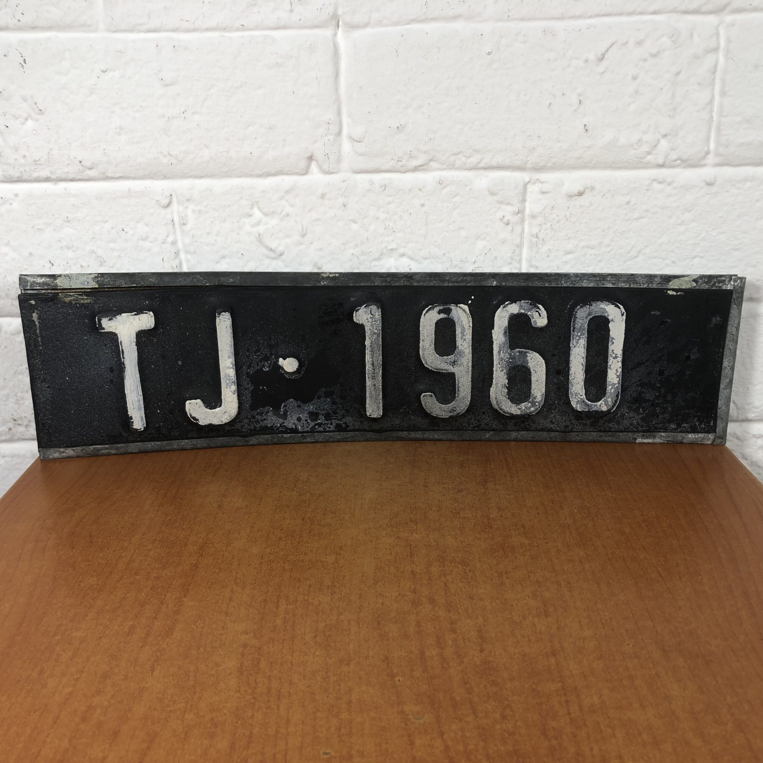 Pair of Vintage Number Plates - Image 4
