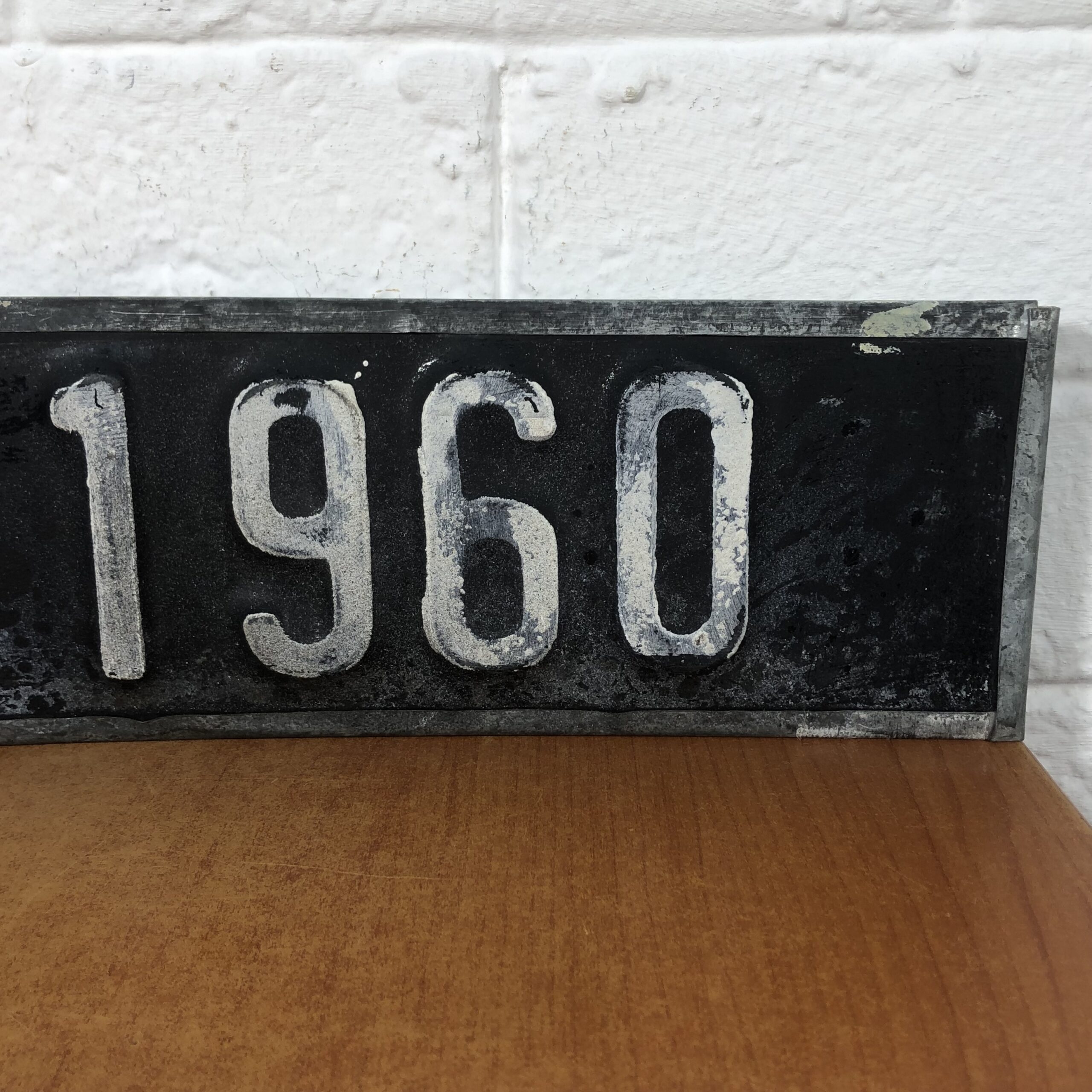 Pair of Vintage Number Plates - Image 6