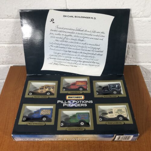 Matchbox Pills, Potions & Powders Gift Set (6 Classic Vehicle Models)