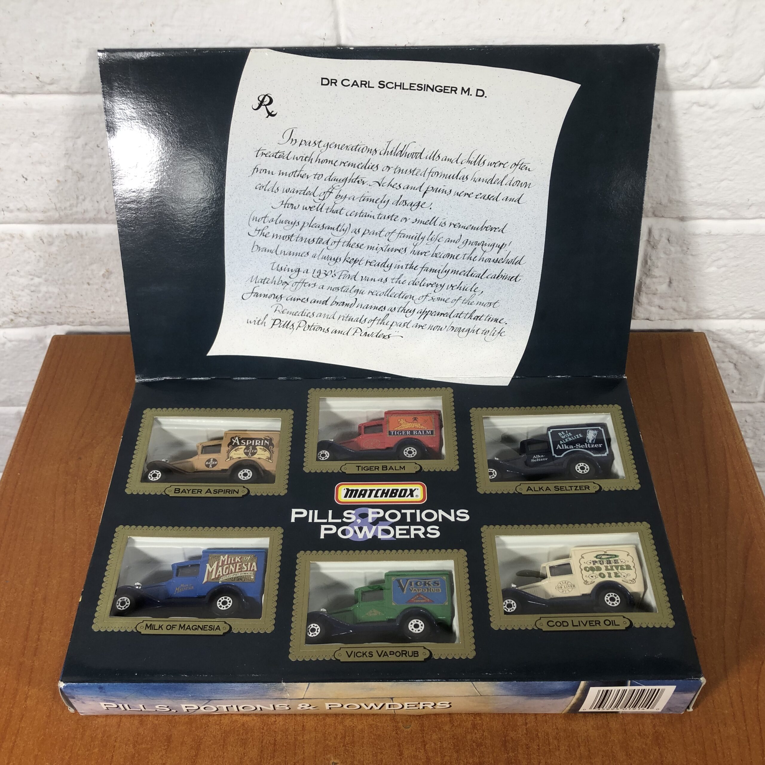 Matchbox Pills, Potions & Powders Gift Set (6 Classic Vehicle Models)