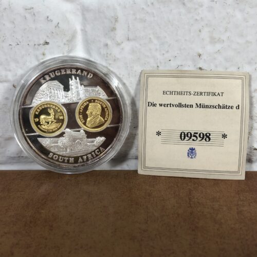 2006 Limited Edition Krugerrand (Silver & Gold Plated)