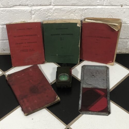 Vintage SAR/SAS Railway Flashlight, Signal & Books