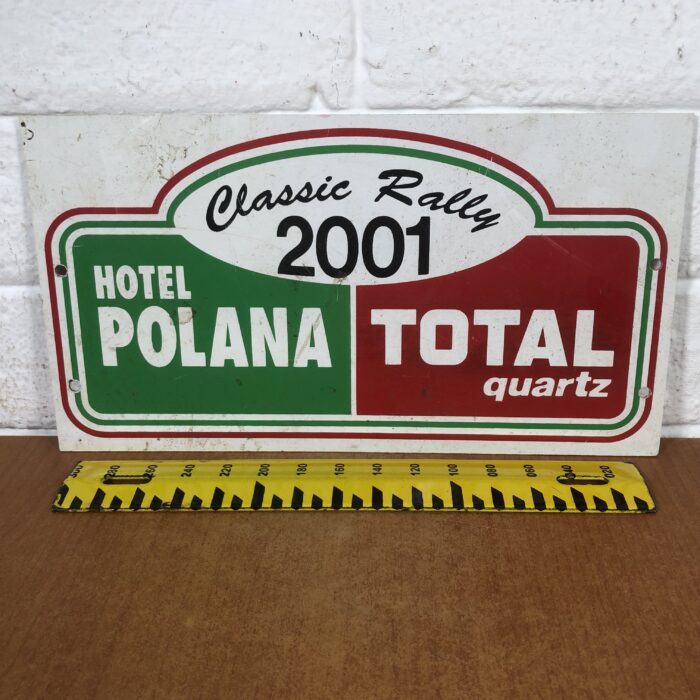 Vintage 2001 Classic Rally Sign - AuctionGiant