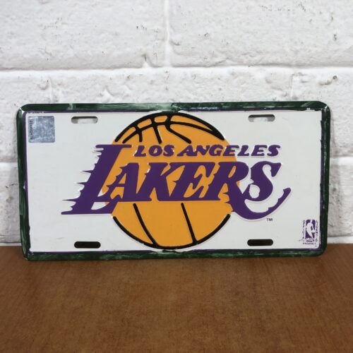 Vintage 1990s NBA Los Angeles Lakers Sign (Official Licensed Product)