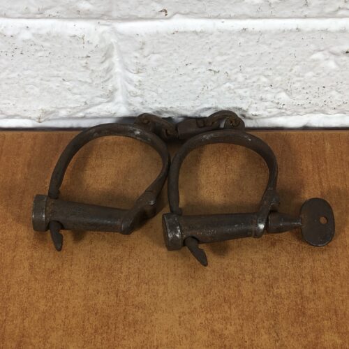 Vintage Handcuffs with Original Key