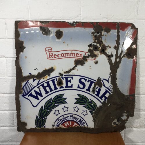 Vintage Enamel Sign