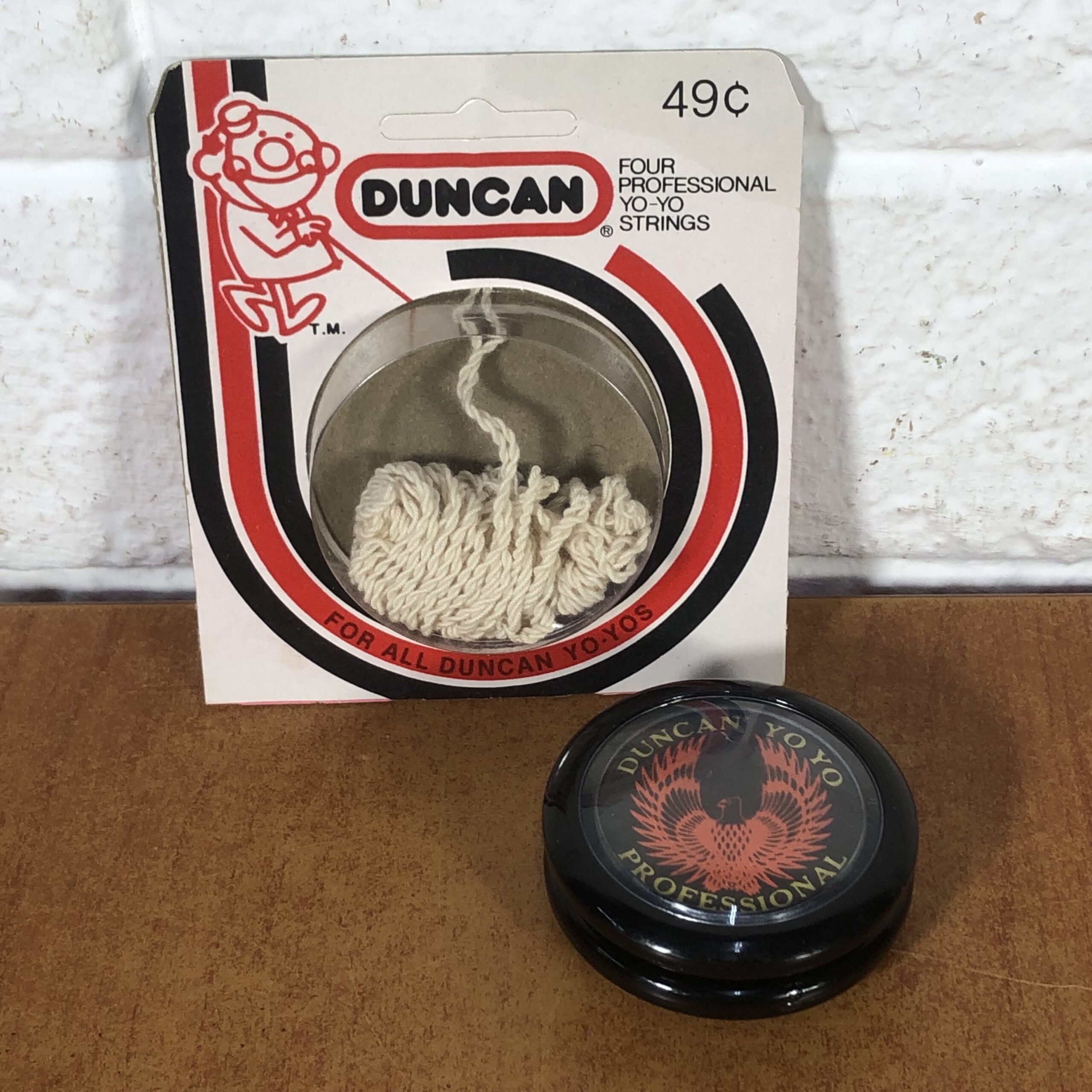 Vintage Duncan Professional Yo-Yo with Strings in Original Packaging