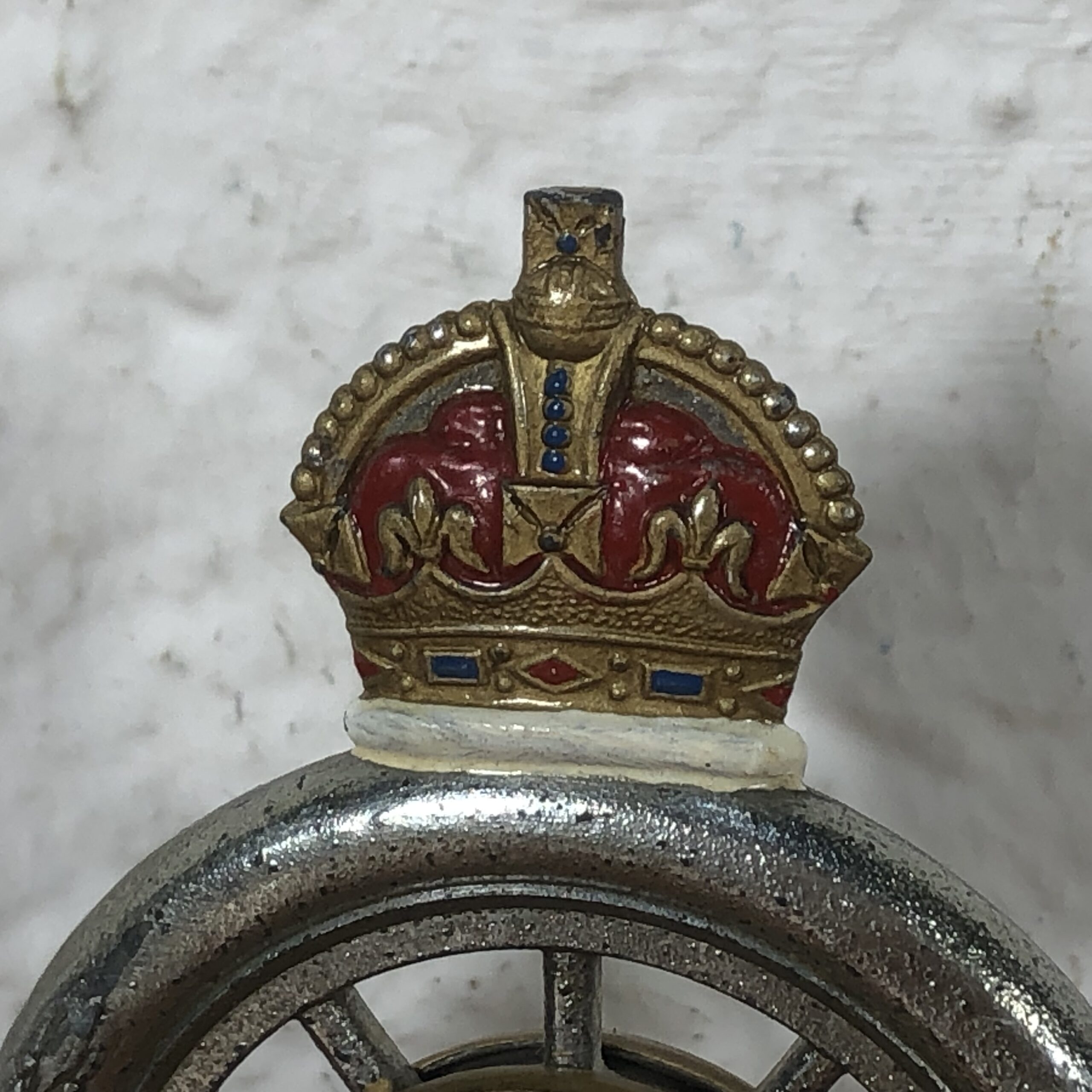 Vintage Royal Automobile Club of South Africa Car Badge - Image 2