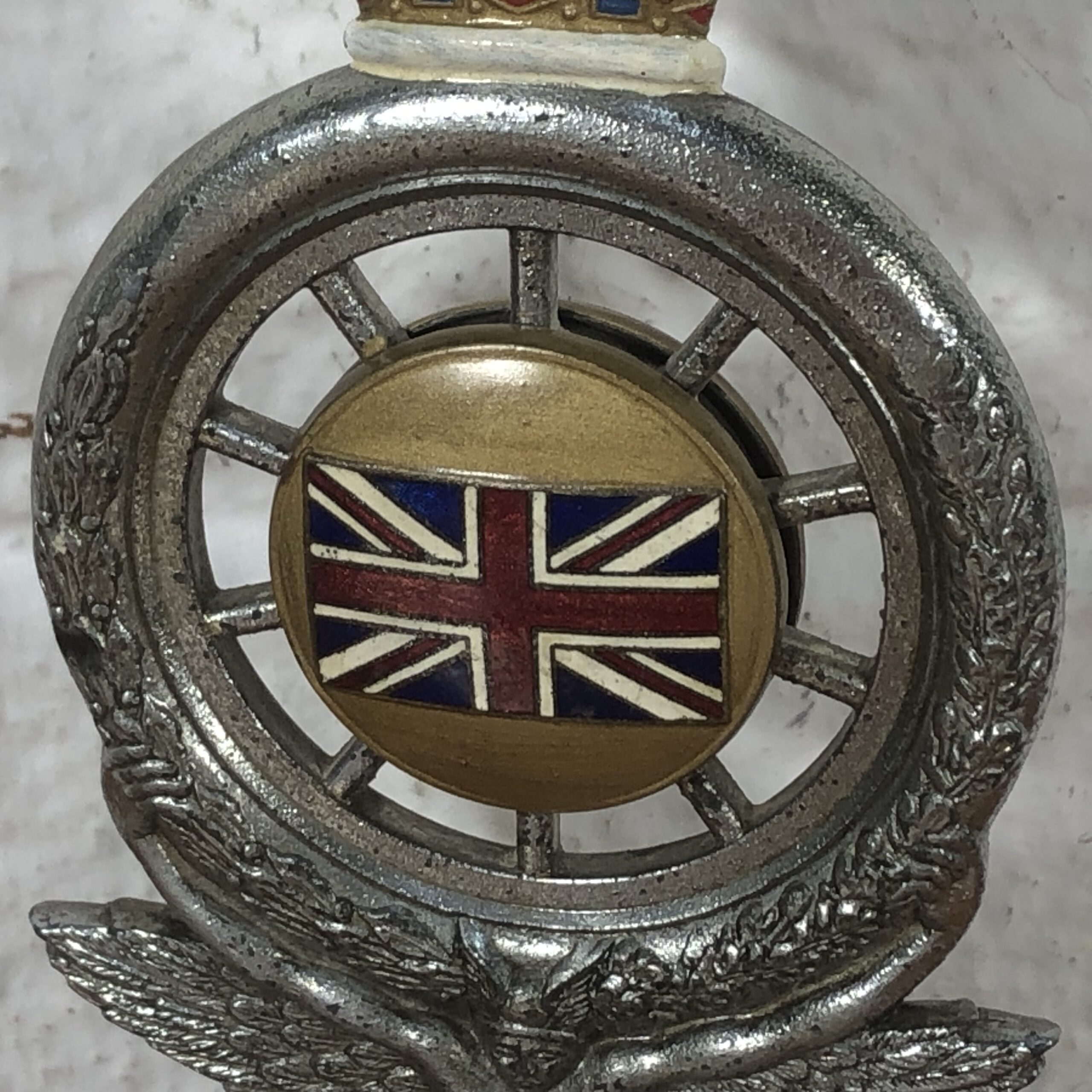 Vintage Royal Automobile Club of South Africa Car Badge - Image 3