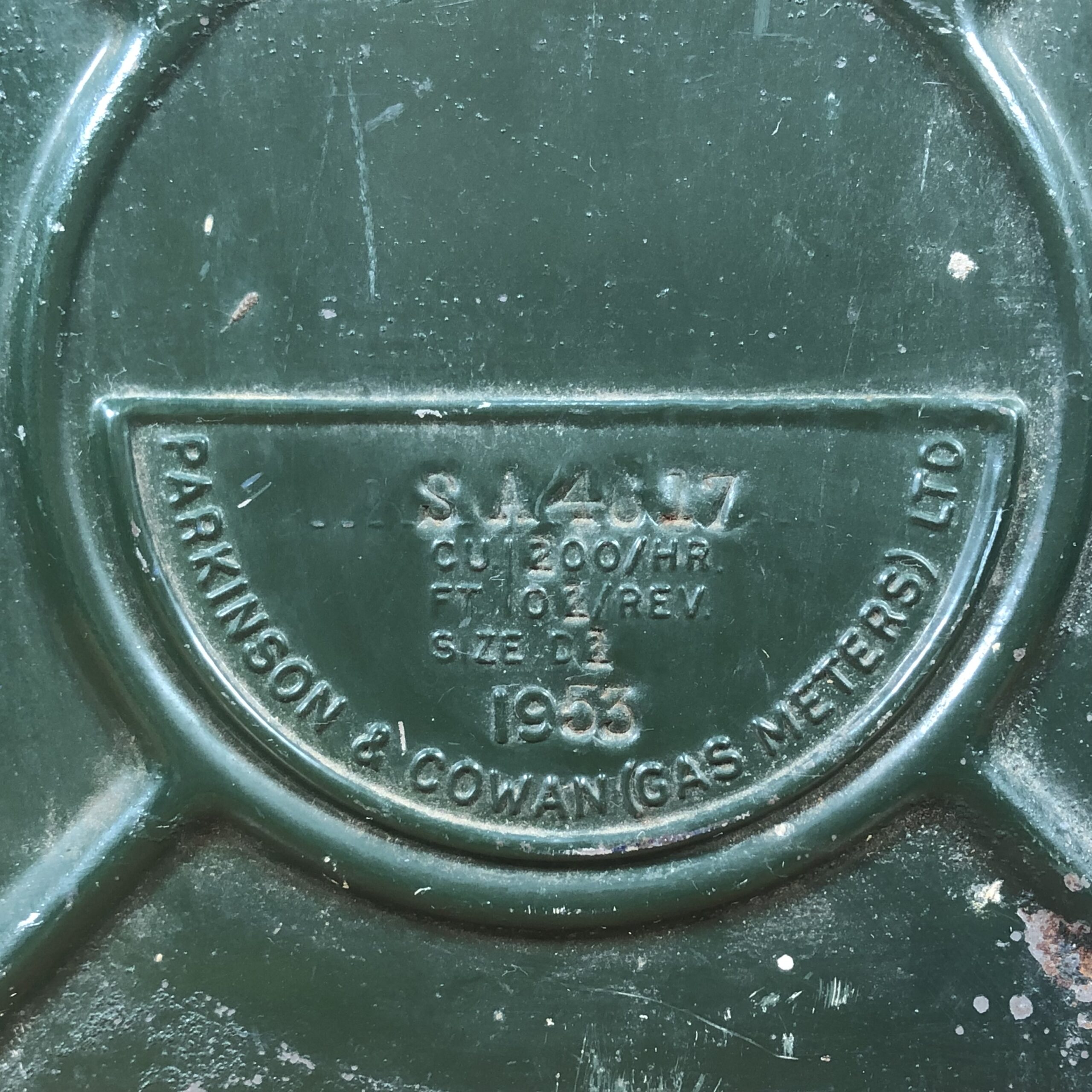 Vintage Gas Meter (Parkinson & Cowan Gas Meters 1953) - Image 5