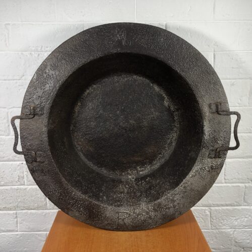 Large Vintage Thick Cast Iron Pan