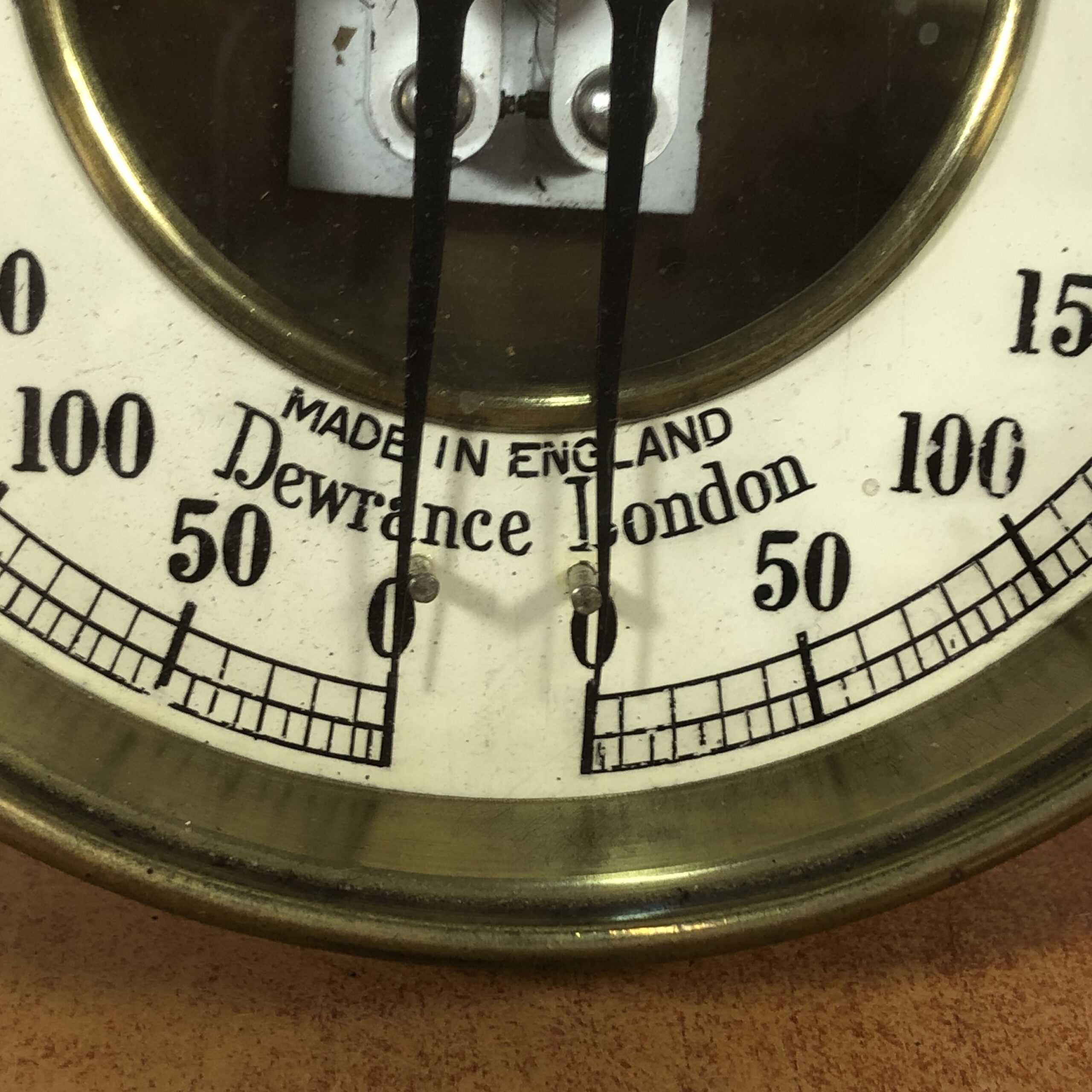 Vintage Brass Dewrance London Pressure Gauge (Made in England) - Image 6