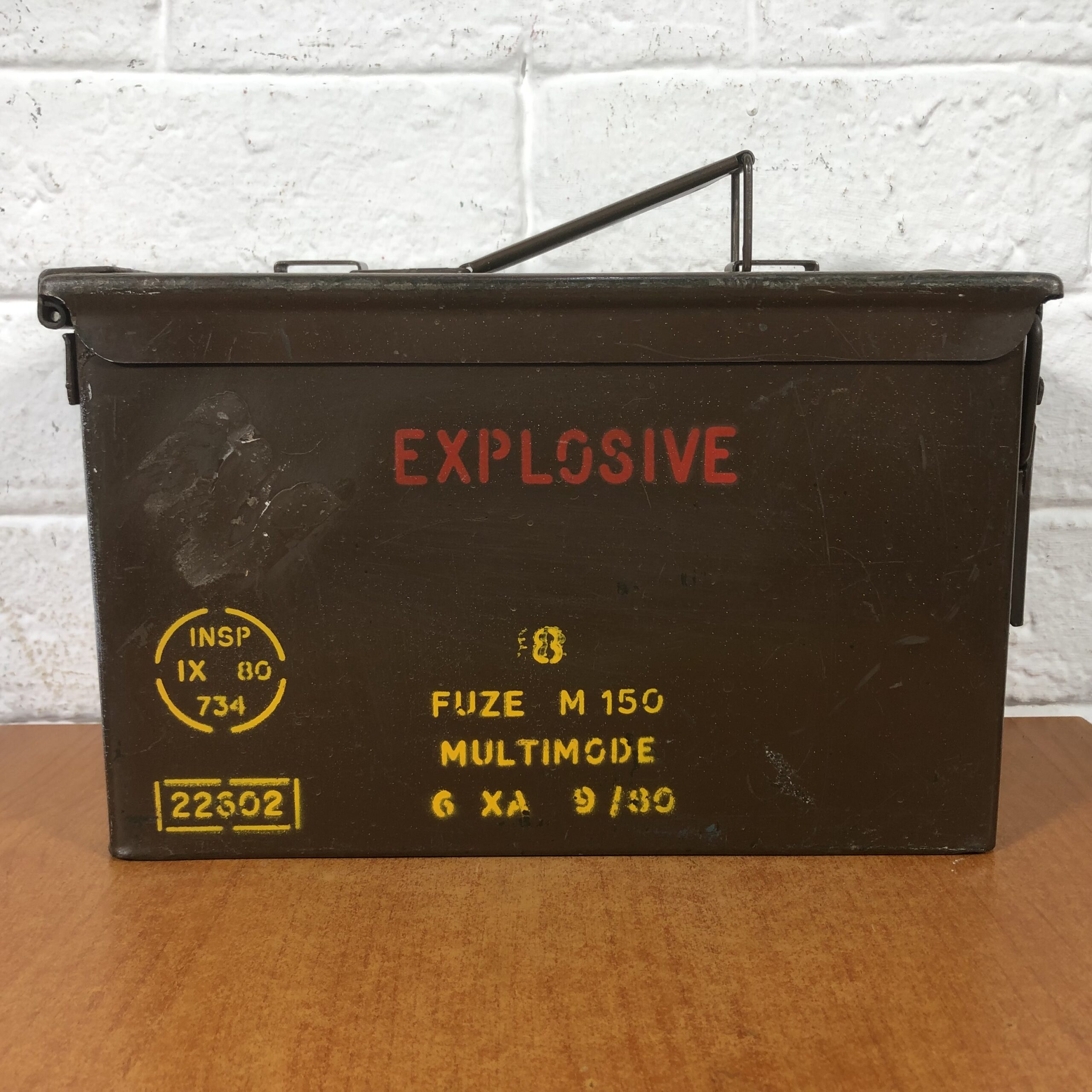 Vintage Military Ammunition Box