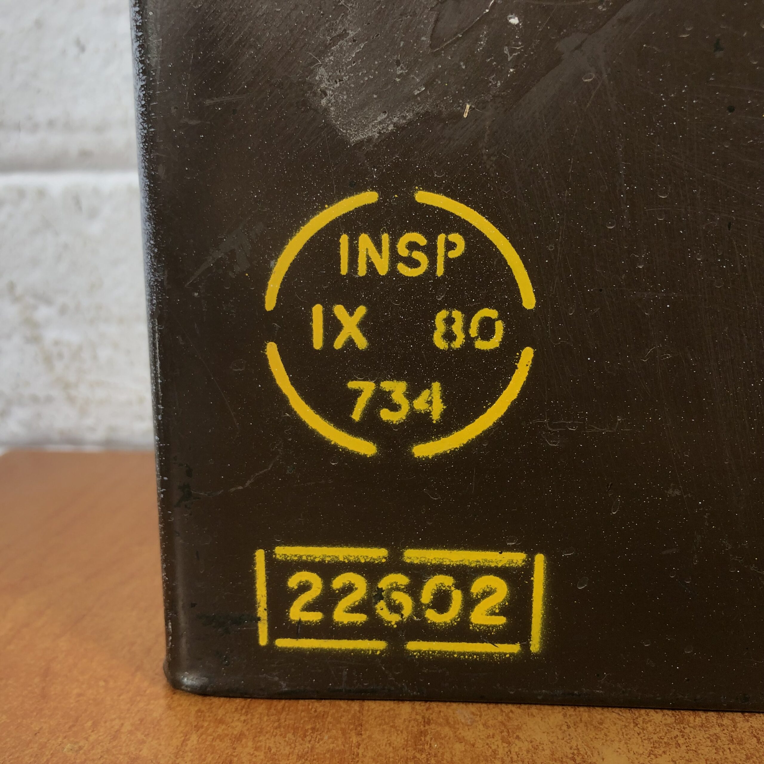 Vintage Military Ammunition Box - Image 2