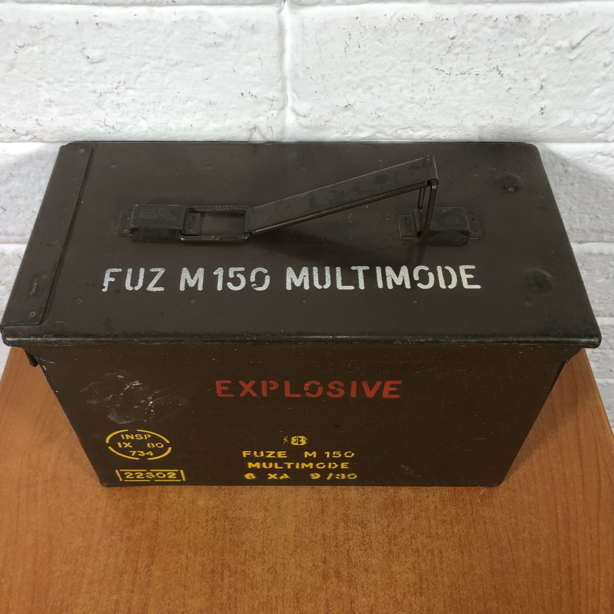Vintage Military Ammunition Box - Image 3