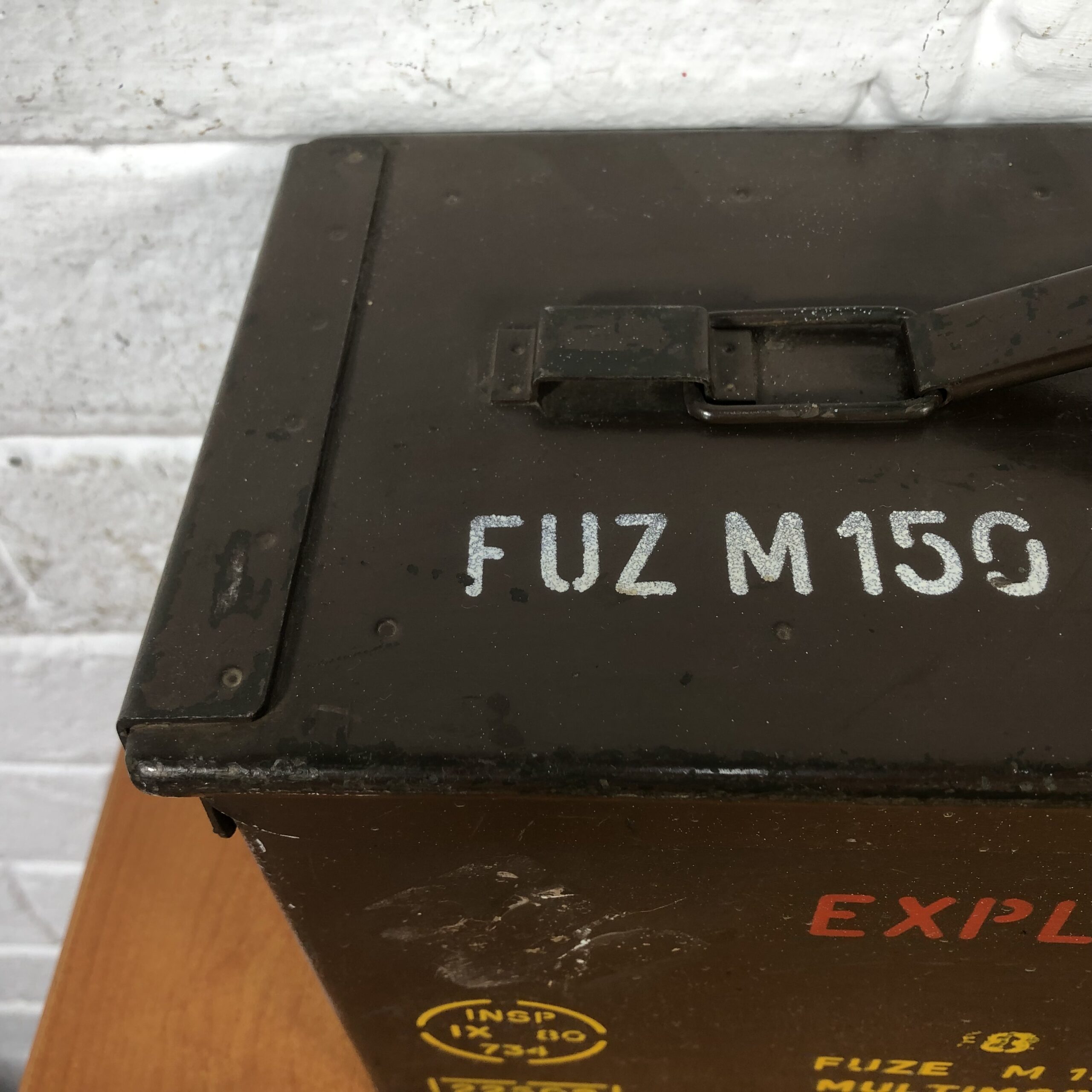 Vintage Military Ammunition Box - Image 4
