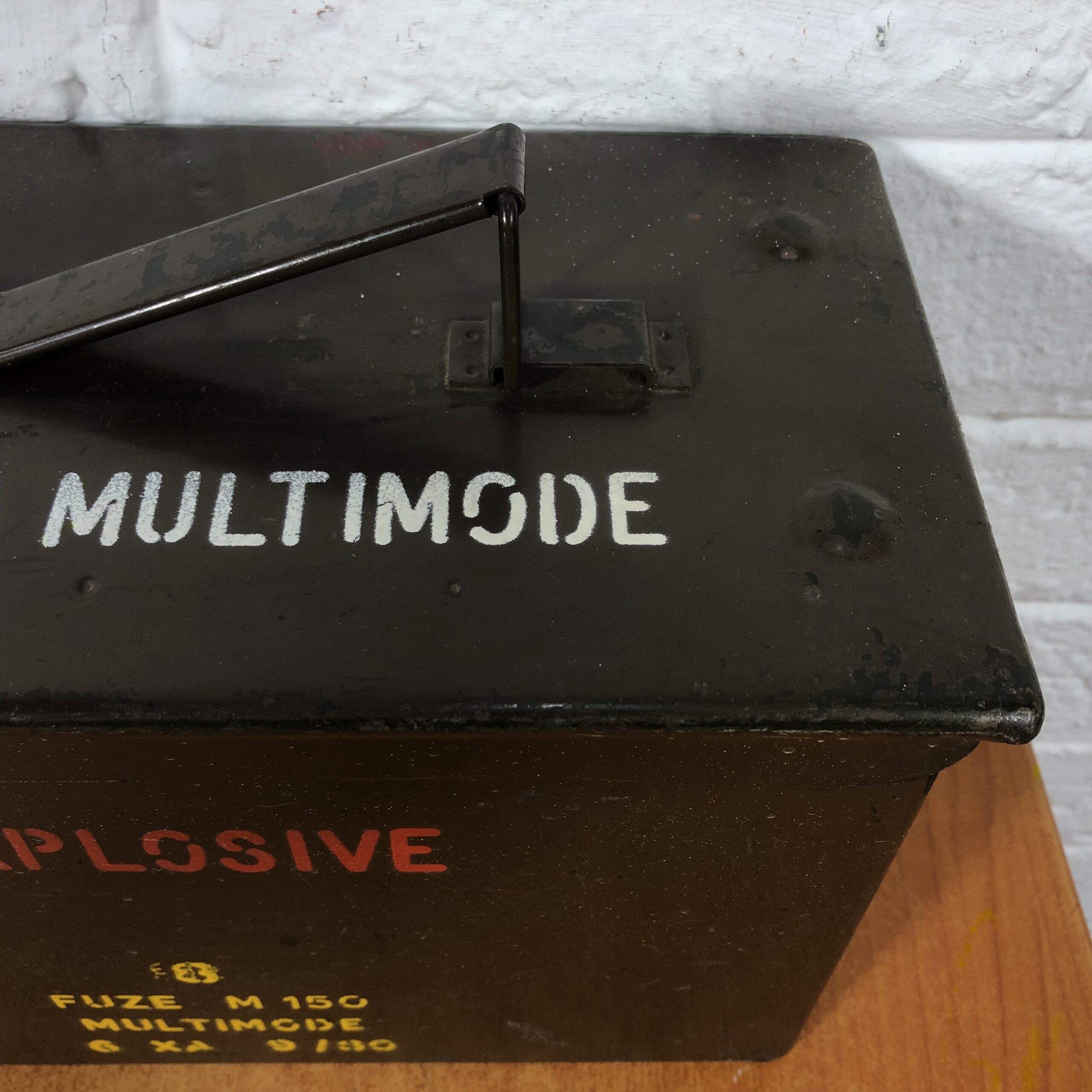 Vintage Military Ammunition Box - Image 5